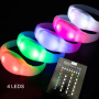 Bracelets Lumineux 4 LEDS