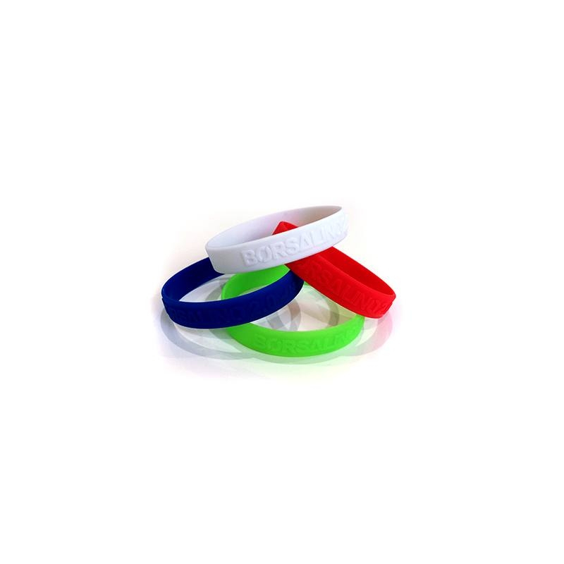 bracelet silicone en relief